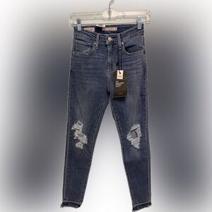 Levi's 721 High Rise Skinny Ankle Jeans